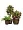 Кашпо TREEZ Effectory Wow Конус-Чаша Тёмное матовое золото в-28 см, д-30 см 2880270