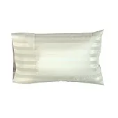 Товар Pillow Case Premium Woven Cotton Sateen Stripe Cream Hotel H 4/0 добавлен в корзину