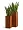 Кашпо TREEZ Effectory Corten Steel Высокий куб Бархатистая окись в-72 см 30х30 см 2945963