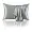 Pillow Case 100% Silk Sparkling Silver 3804004