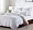 Set Lenjerie ALFABED Premium Woven Cotton Sateen Stripe White 3 3796406