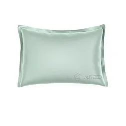 Pillow Case Royal Cotton Sateen Aqua 3/3