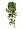 Английский плющ Биг Олд Тэмпл крупнолистный зелёный в-60 см (Sensitive Botanic) 6/48 2947544
