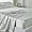 Fitted Sheet 100% Silk Sparkling Silver 3804090