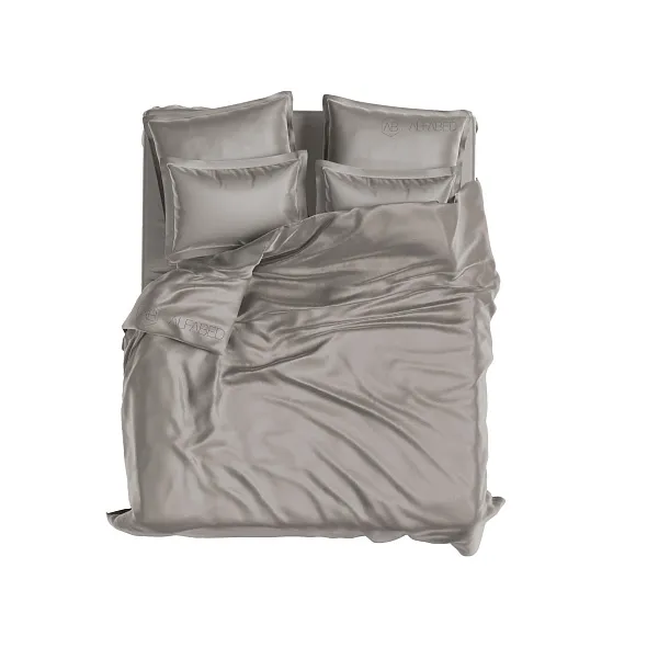 Set Royal Cotton Sateen Warm Grey