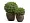 Кашпо TREEZ Effectory Metal Чаша Design Чернёная бронза в-33, д-40 см 2879644