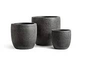 Товар Кашпо TREEZ Effectory Stone Округлый конус Темно-серый камень д-40 см, в-40 см добавлен в корзину