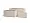 Кашпо TREEZ Effectory Beton Низкий прямоугольник Белый песок д-40, ш-20, в-22 см 2879350