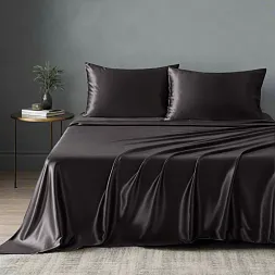 Duvet Cover 100% Silk Sexy Black