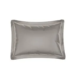Pillow Case Royal Cotton Sateen Cloud Grey 3/4 STAR
