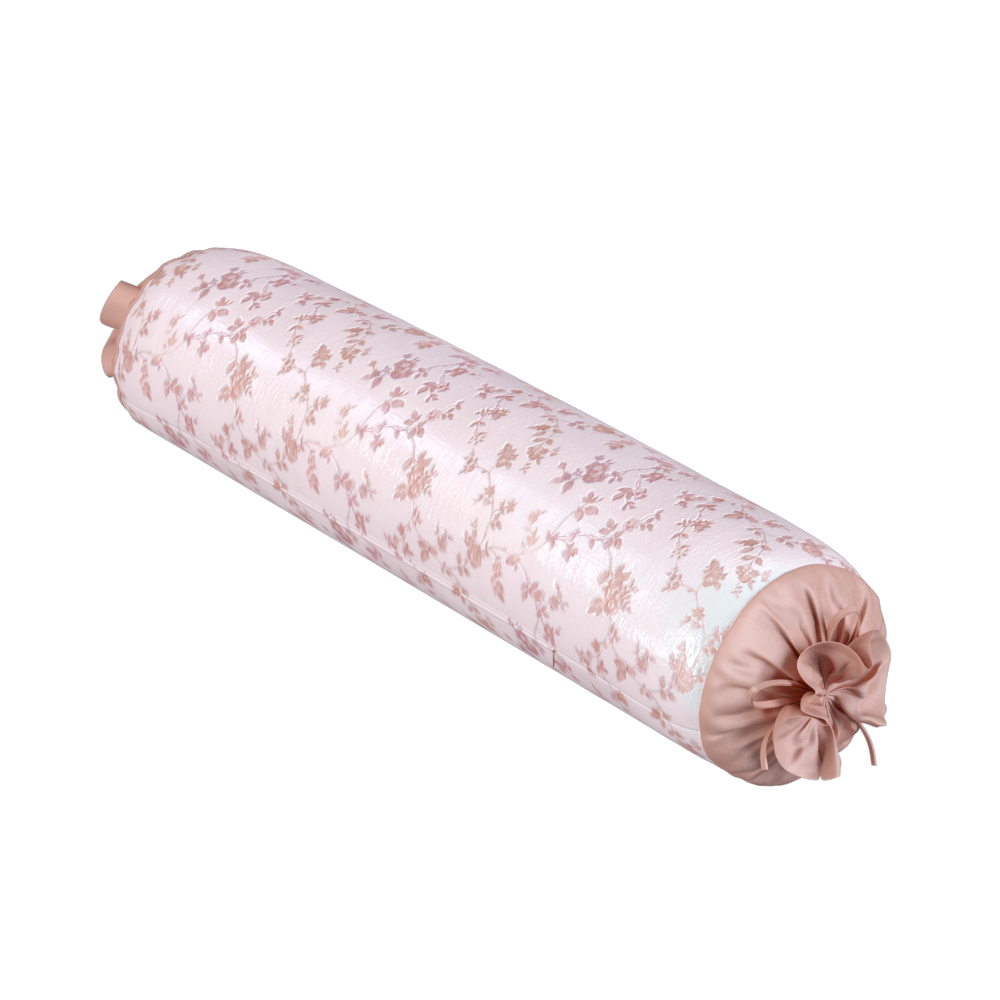 Pillow Case Lux Double Face Jacquard Modal Provance Peach Roll Classic R F1