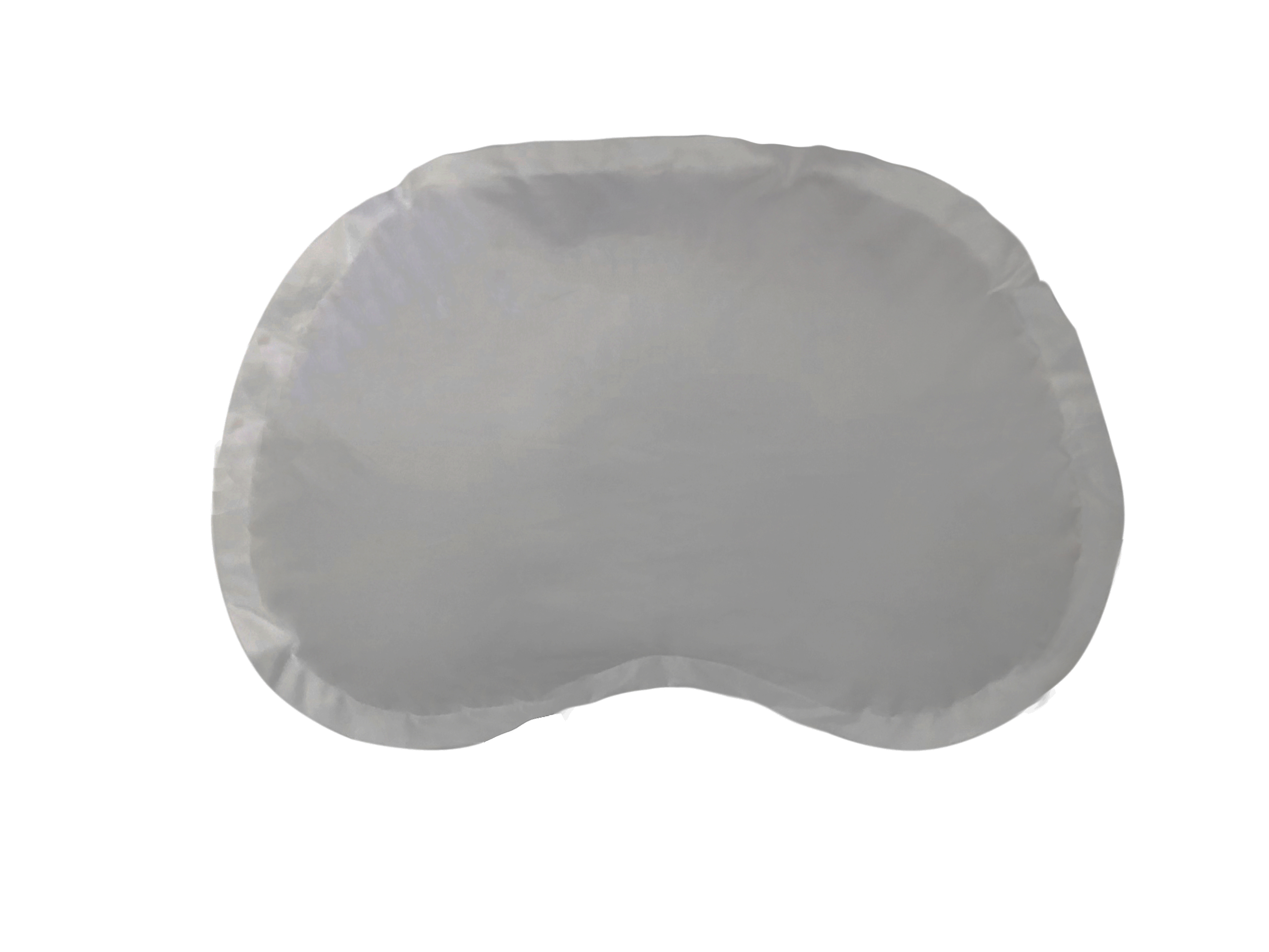 Pillow Case Royal Cotton Sateen Cold Grey 3/4 Luna