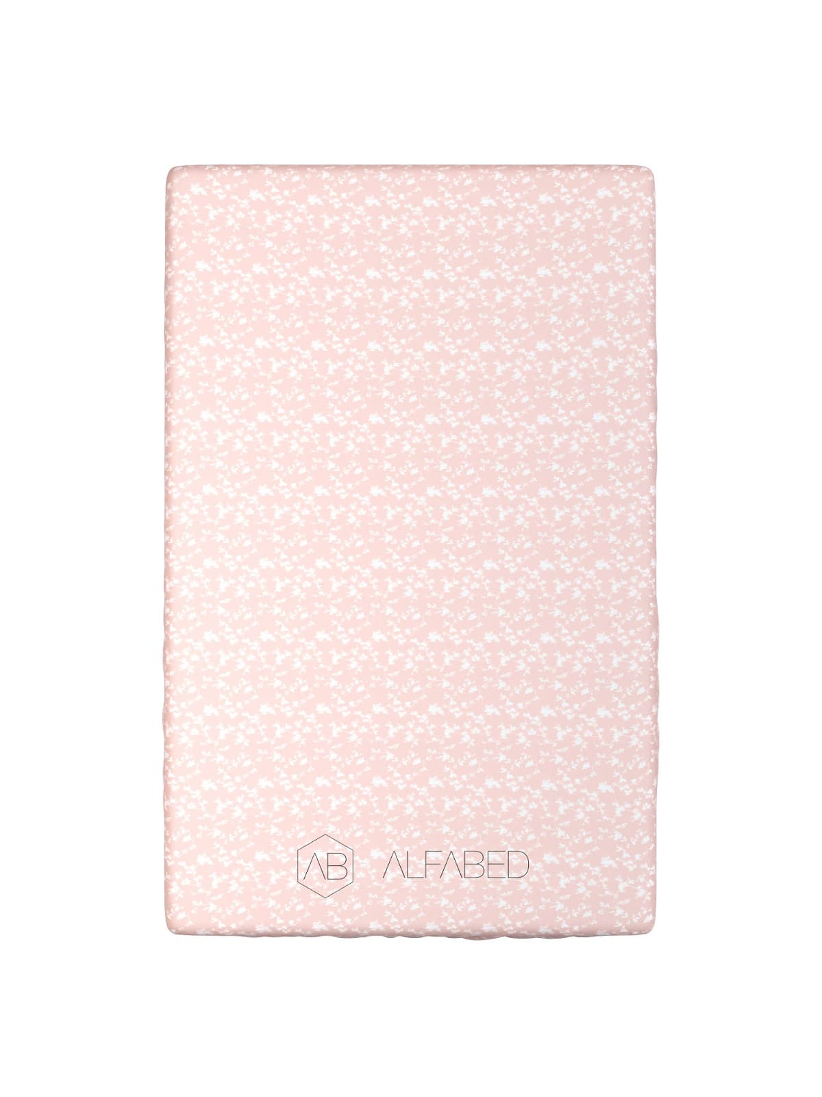Pillow Top Fitted Sheet Lux Double Face Jacquard Modal Provance Peach H-5