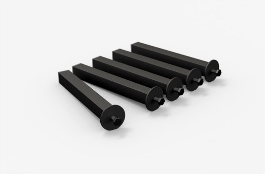 Ножка Simple Black 25-26 cm