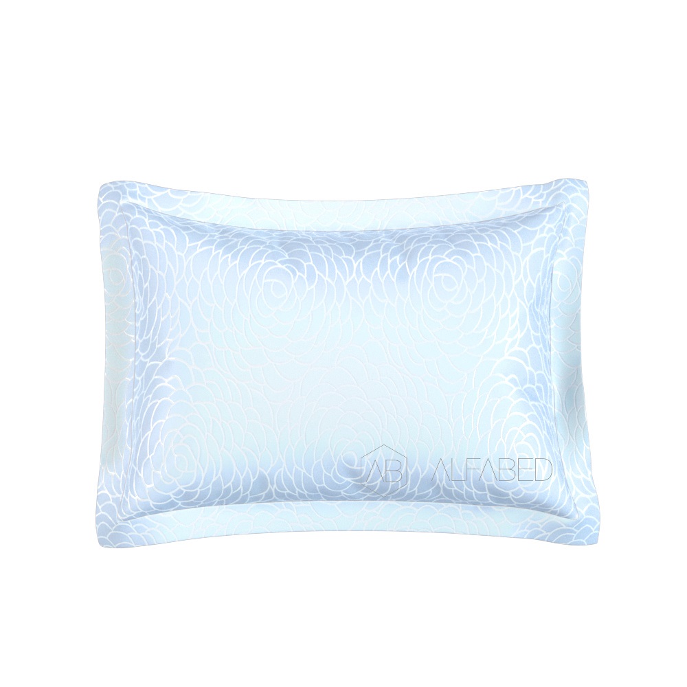 Fata de perna lux double face jacquard modal miracle mint 5 4