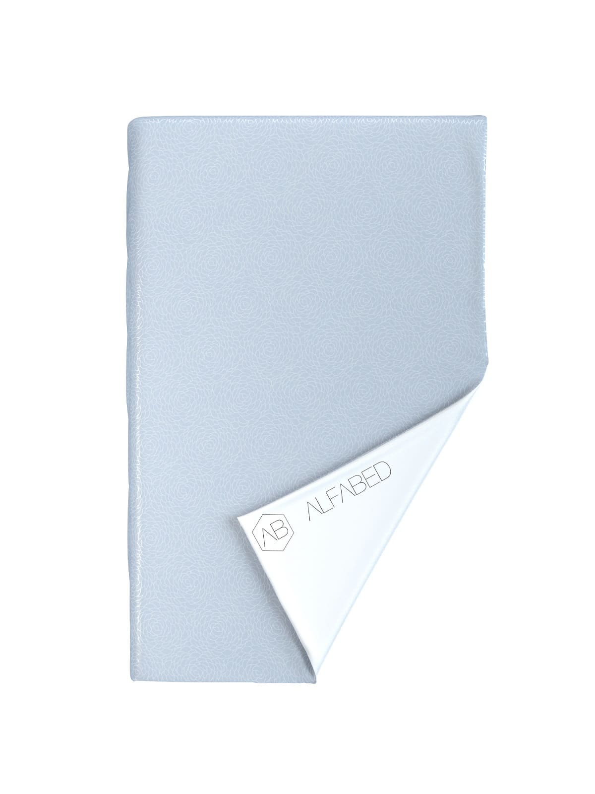 Cearshaf pentru plapuma lux double face jacquard modal miracle mint f1