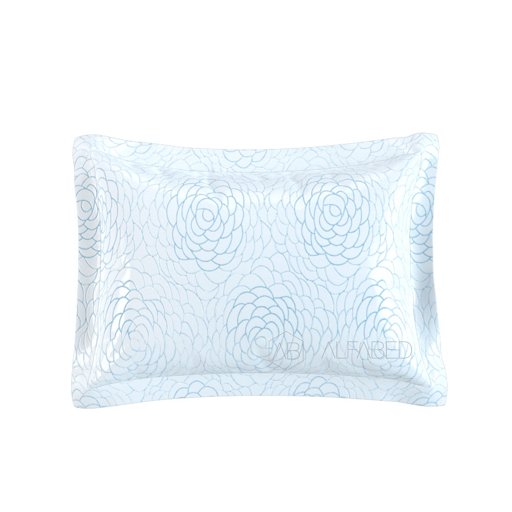 Pillow Case Lux Double Face Jacquard Modal Miracle Mint R 5/4