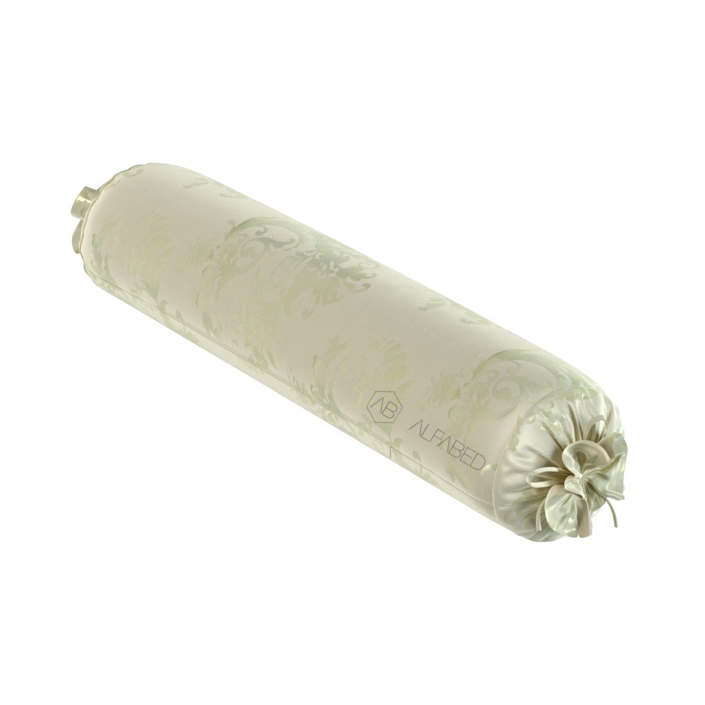 Fata de perna lux double face jacquard modal vineyard cream roll classic f1