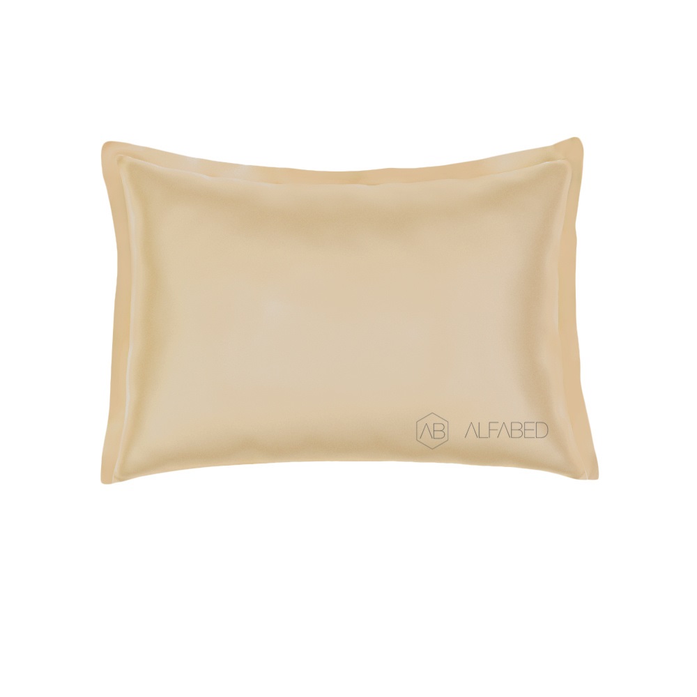 Pillow Case Premium Cotton Sateen Sand 3/3