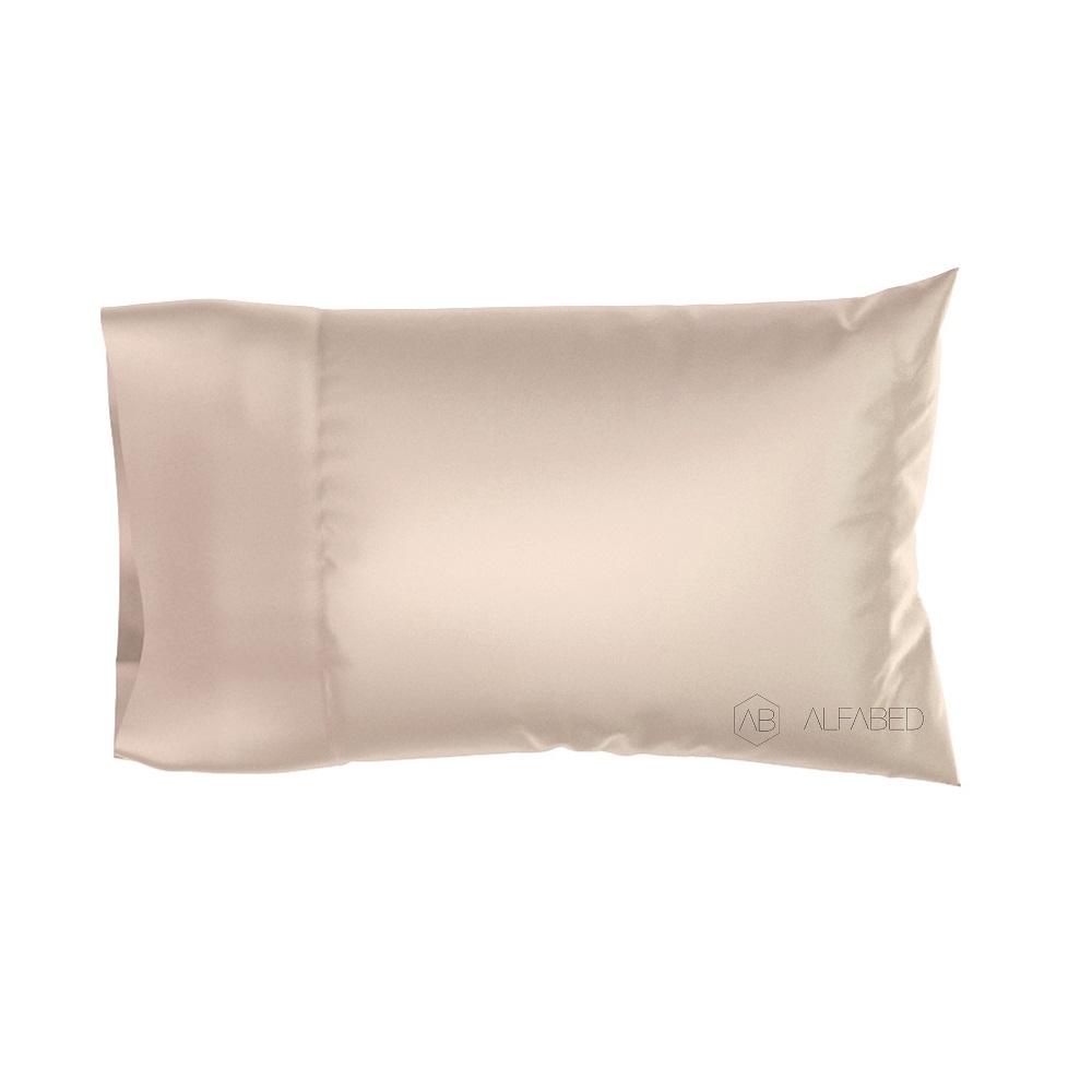 Pillow Case Royal Cotton Sateen Ecru Hotel H 4/0