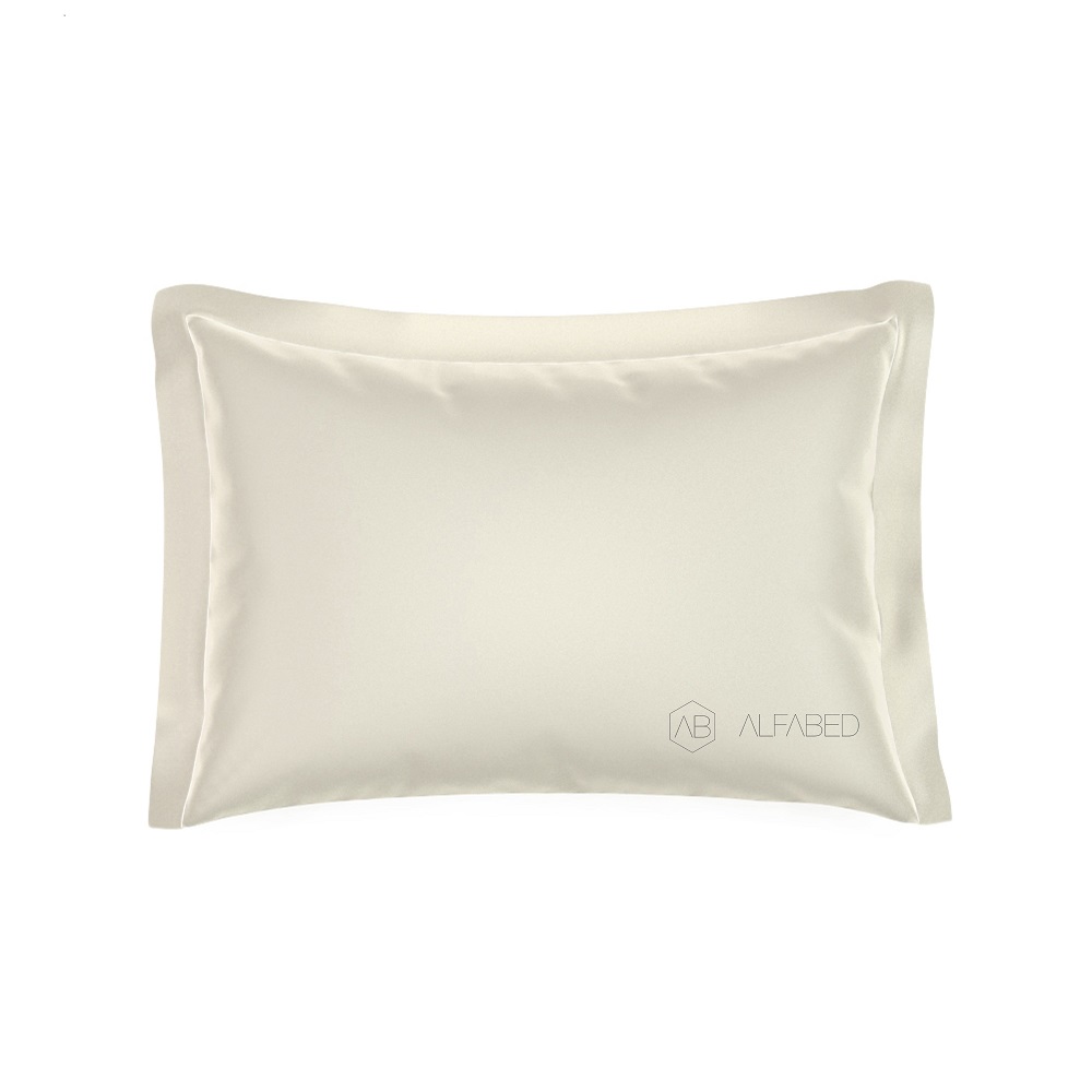 Pillow Case Premium Cotton Sateen Cream 5/31