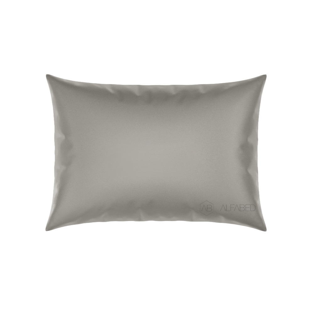 Pillow Case Premium Cotton Sateen Silver Standart 4/0