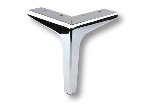 Ножка Corner Shiny Chrome H 15 cm