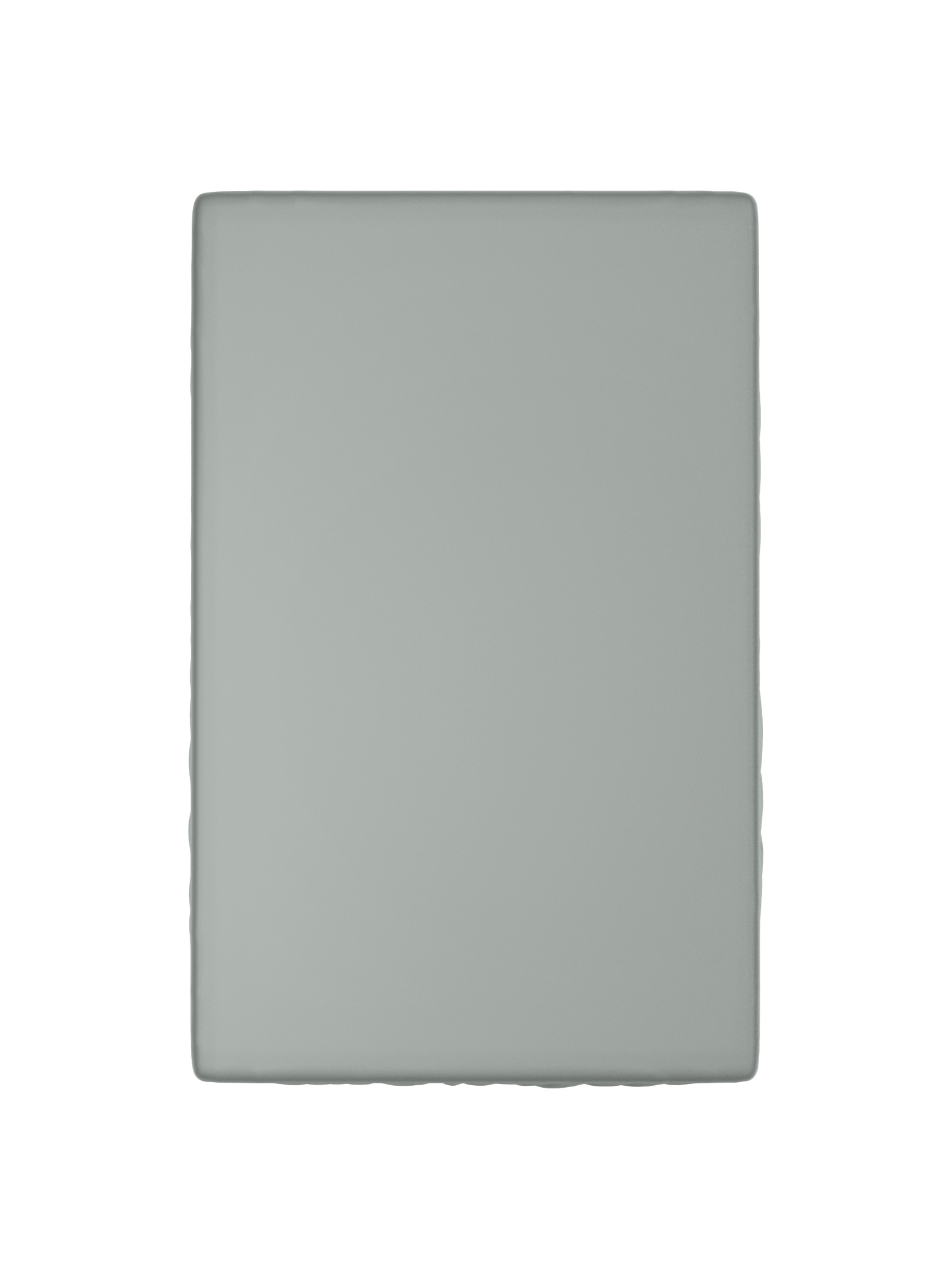 Pillow Top Fitted Sheet Royal Cotton Sateen Cloud Grey H-10 