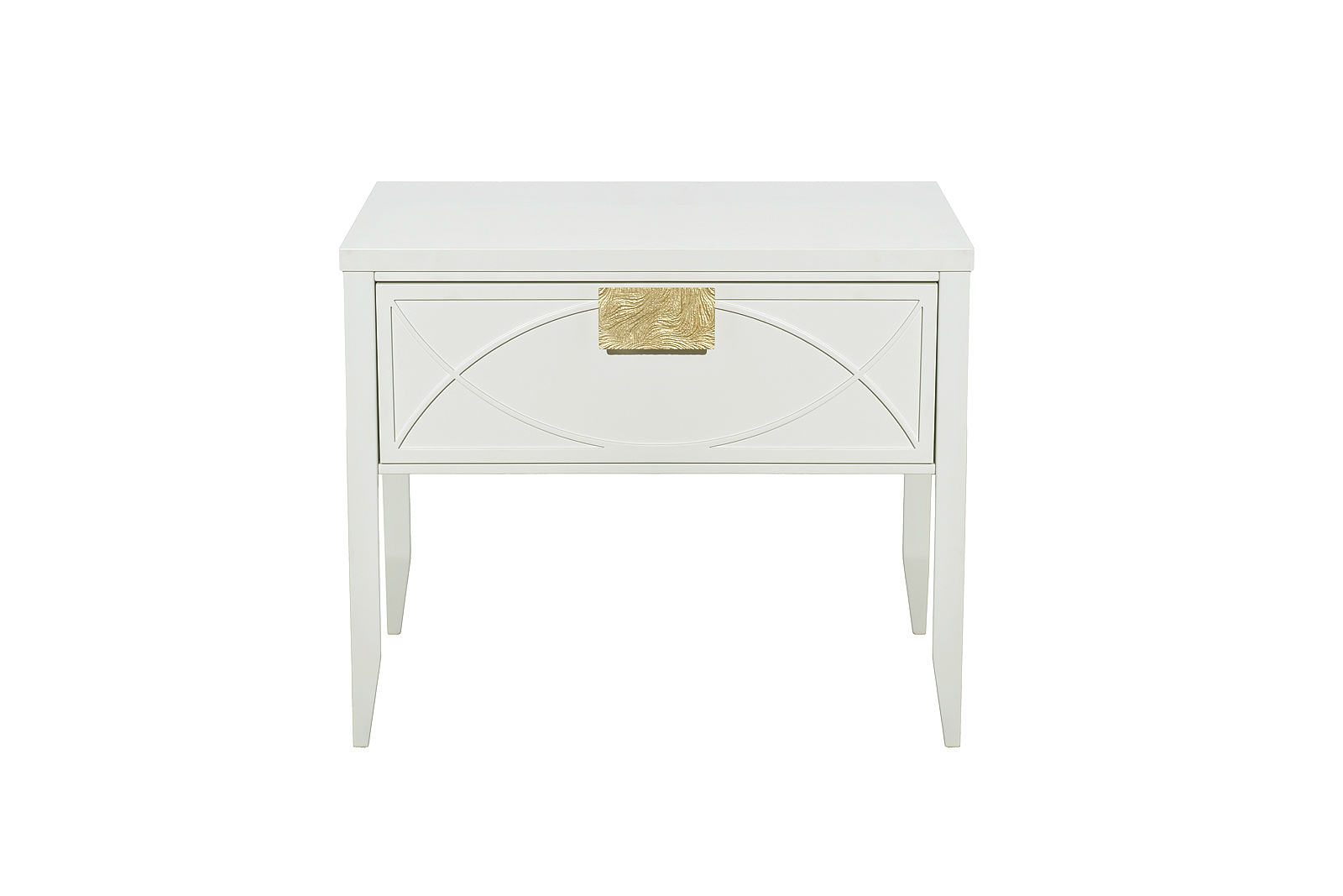 Тумба прикроватная бежевая 1 ящик 151SV-000010