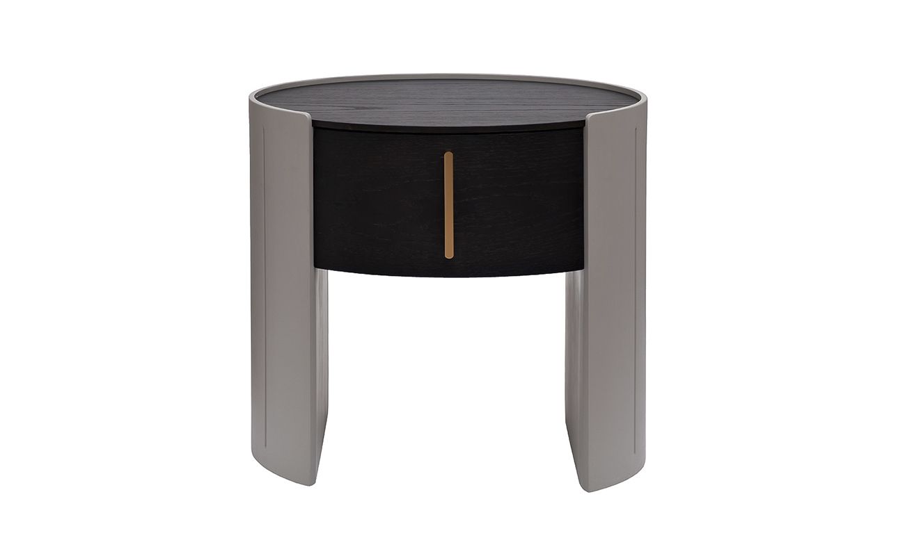 Тумбочка 1 ящик темный шпон 77IP-30300