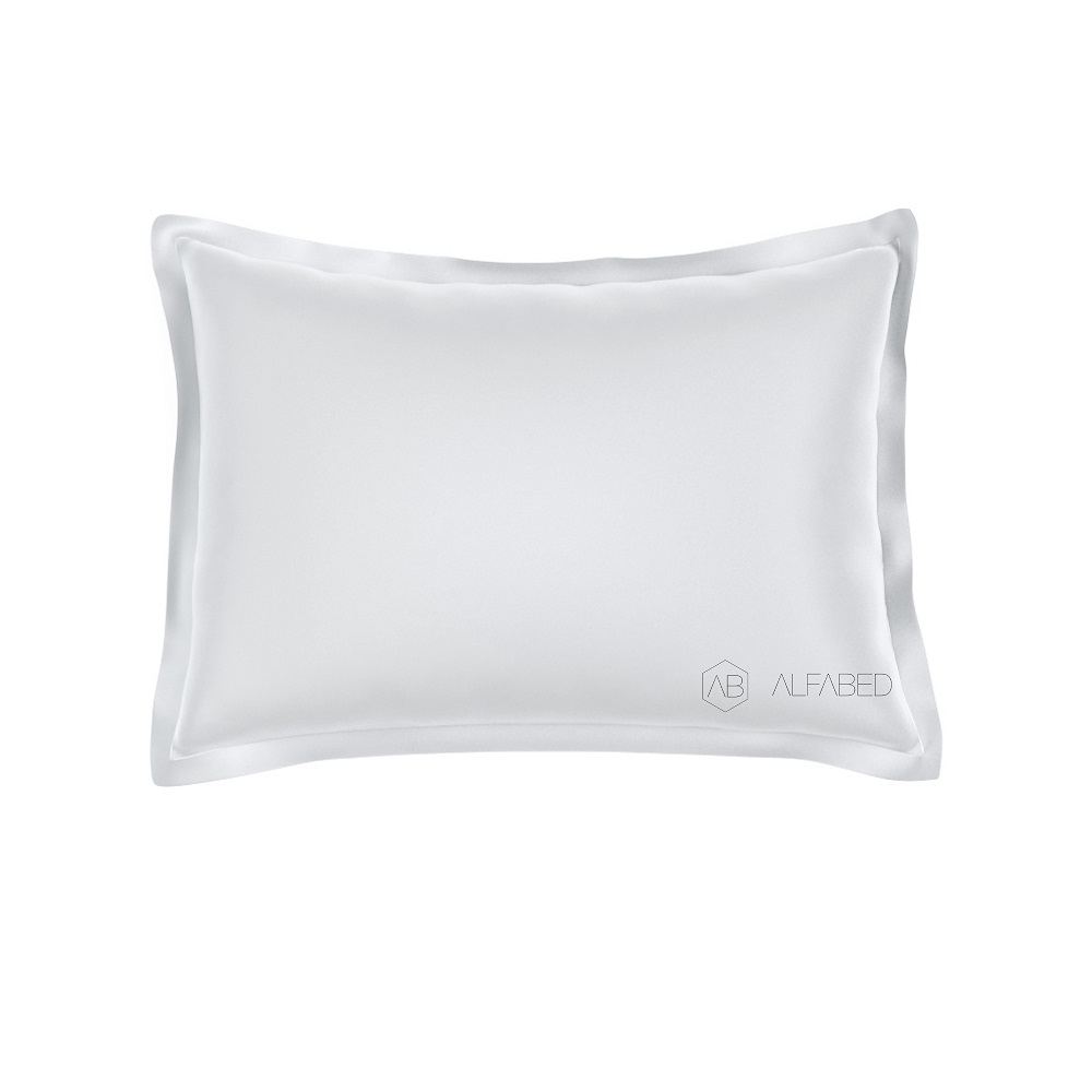 Pillow Case Premium Cotton Sateen White 3/4