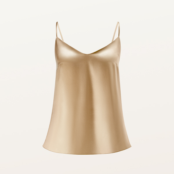 Топ 100% Silk beige
