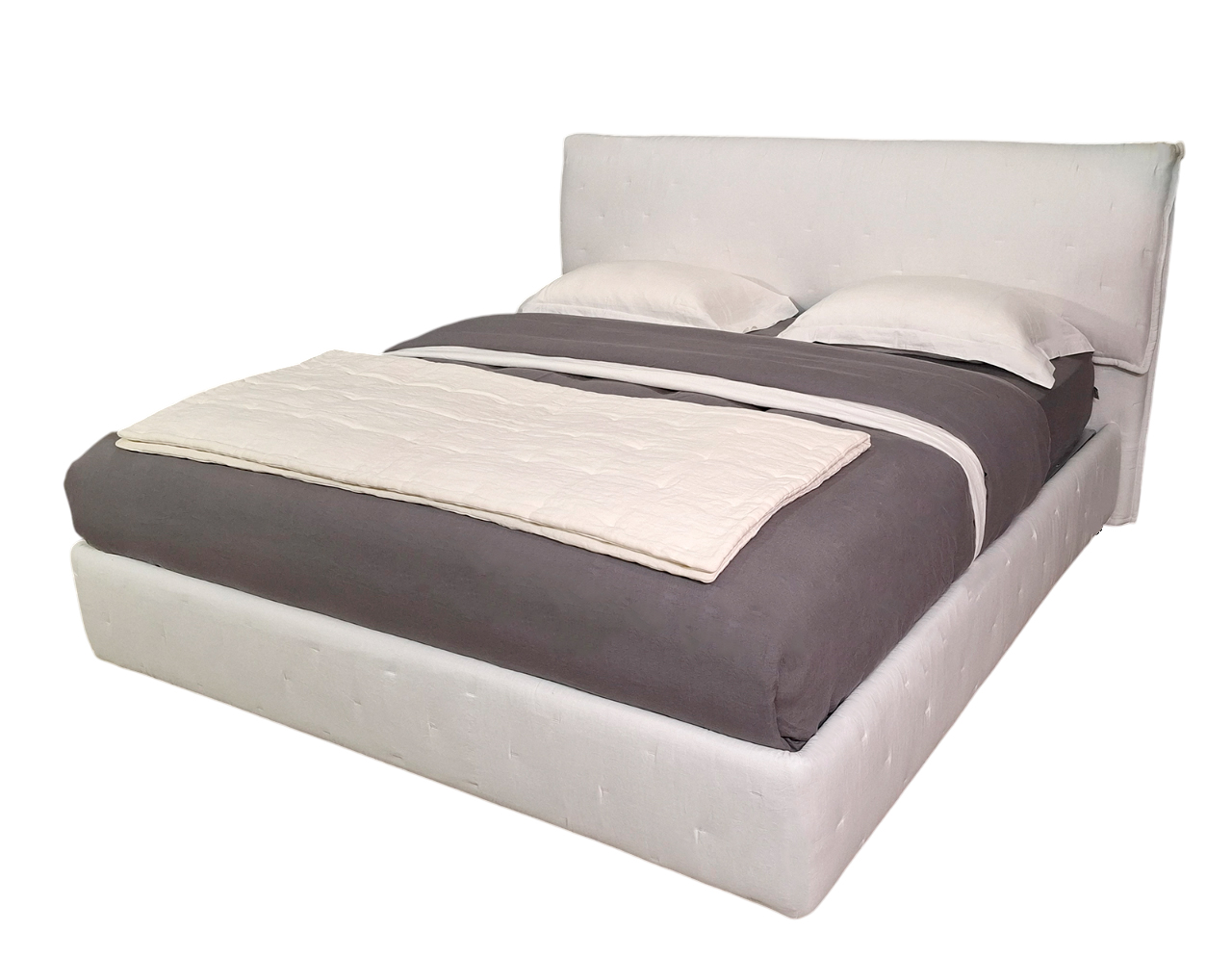 ALFABED CITY LE 100% Italian Linen cu mecanism de ridicareA1