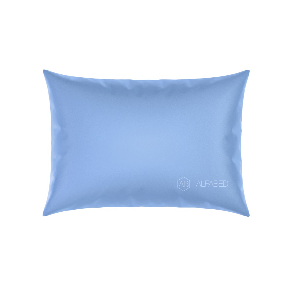 Fata de perna royal cotton sateen bright blue standart 4 0