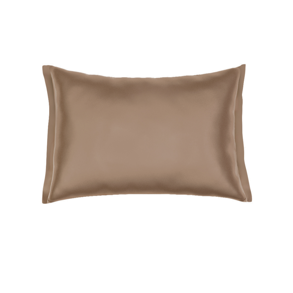 Pillow Case Egyptian Cotton Lux Satin 420TC Rose Gold 3/2