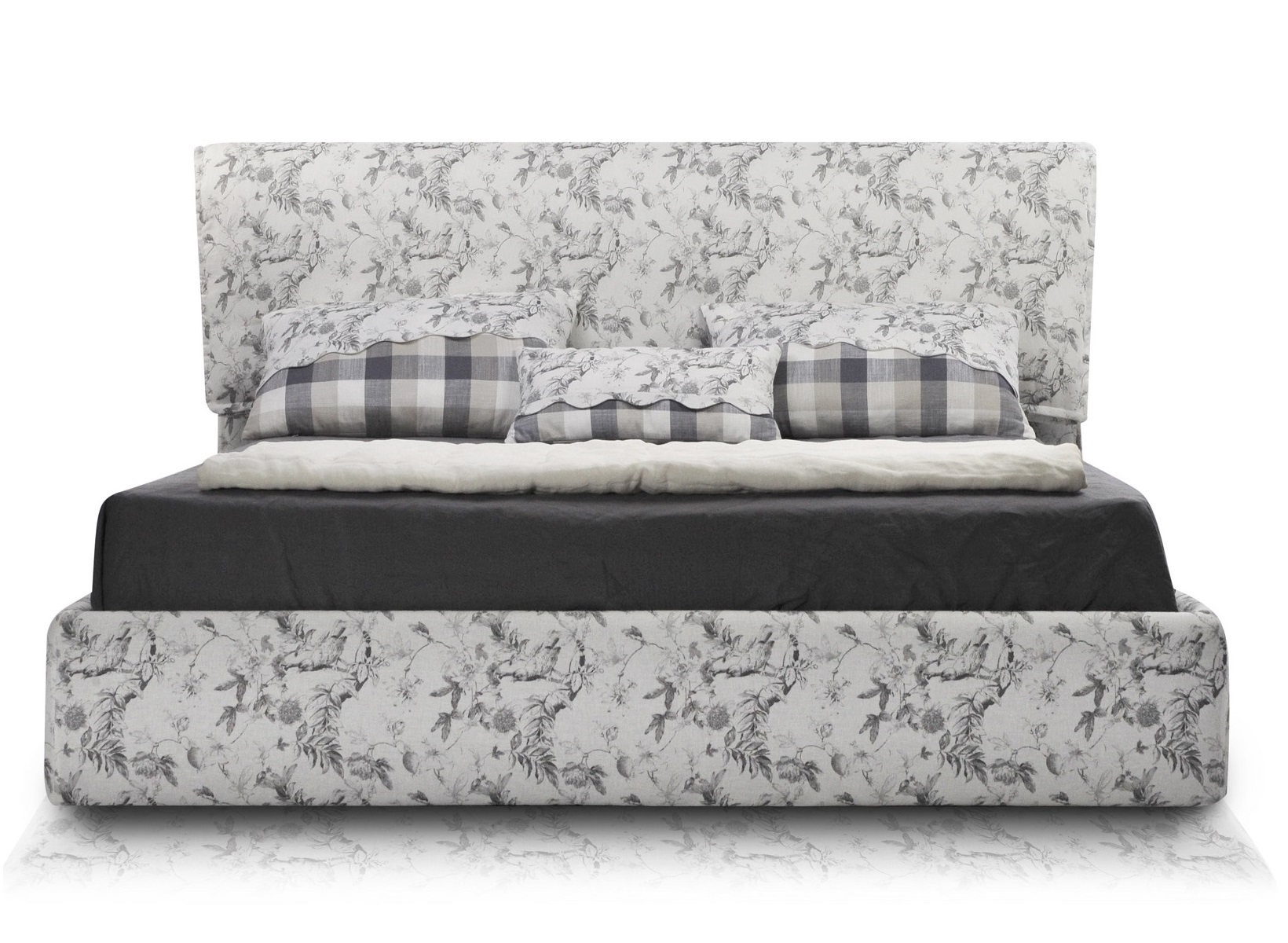 Patul alfabed city limited edition provence birds cu mecanism de ridicareA1