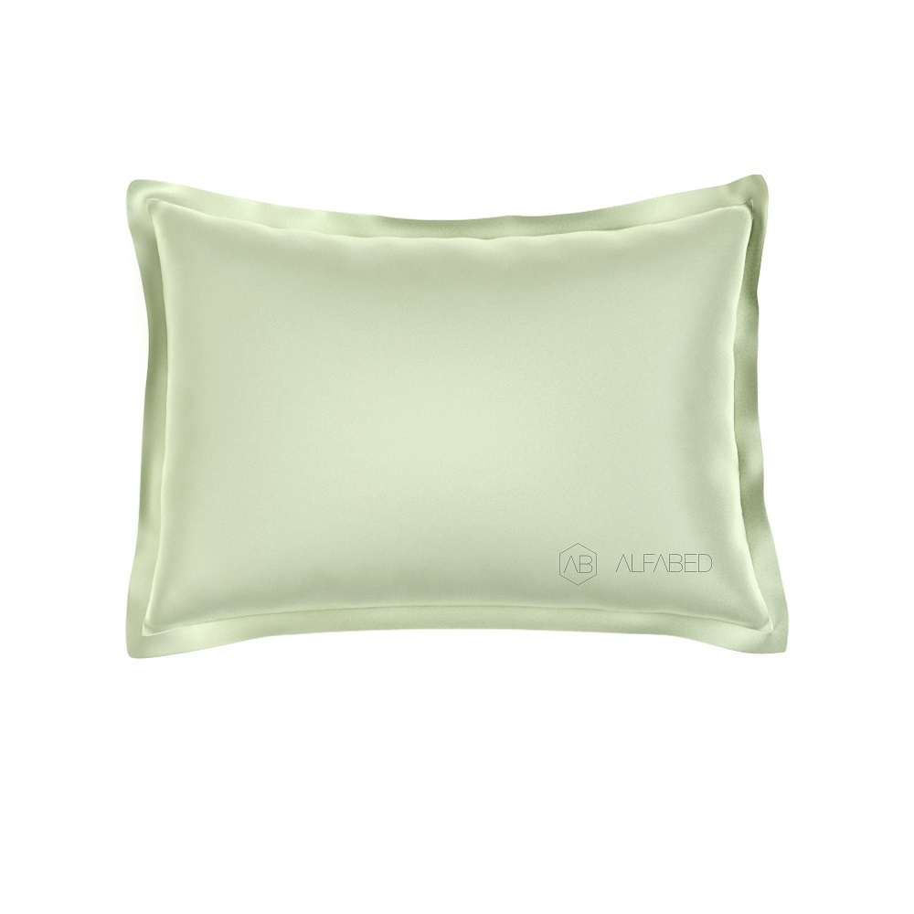 Pillow Case Premium Cotton Sateen Lime 3/41