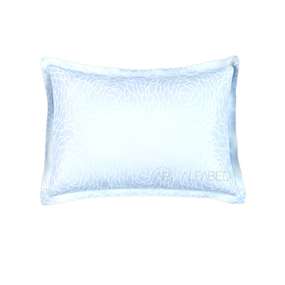 Fata de perna lux double face jacquard modal miracle mint 3 4