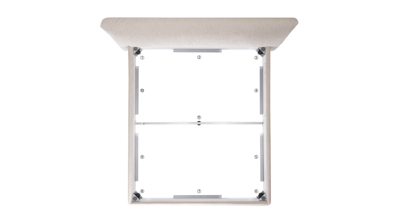 ALFABED QUADRO с подъемным меxанизмом11