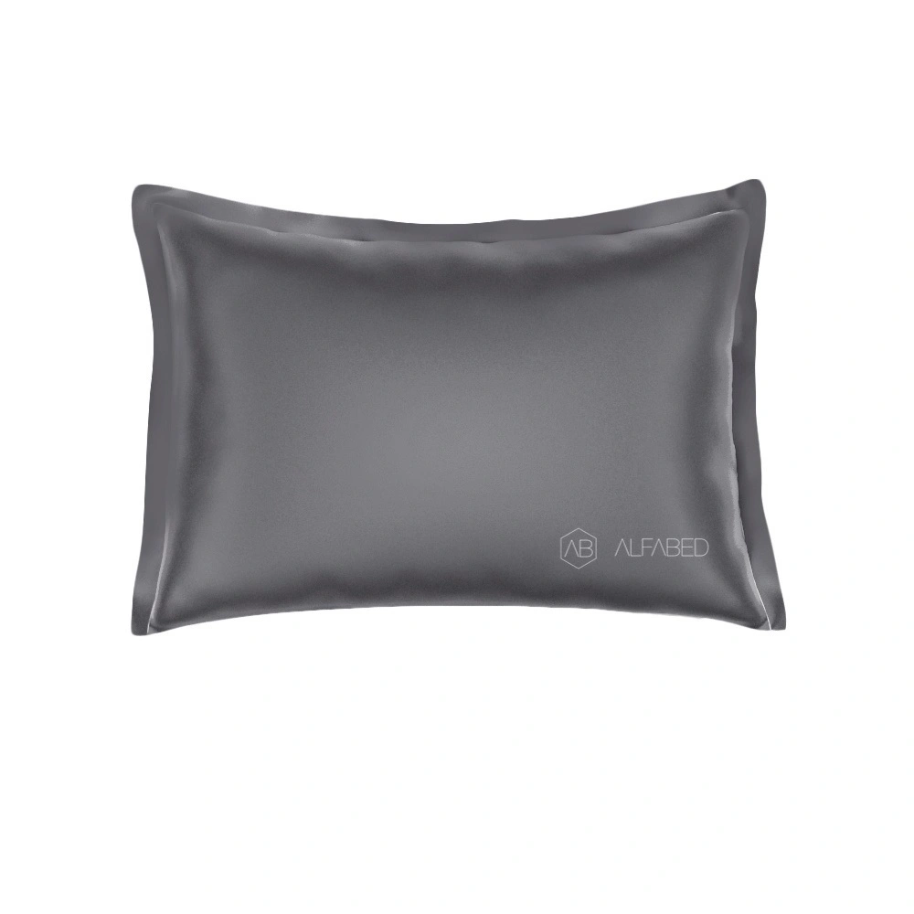 Pillow Case Royal Cotton Sateen Carbon 3/3