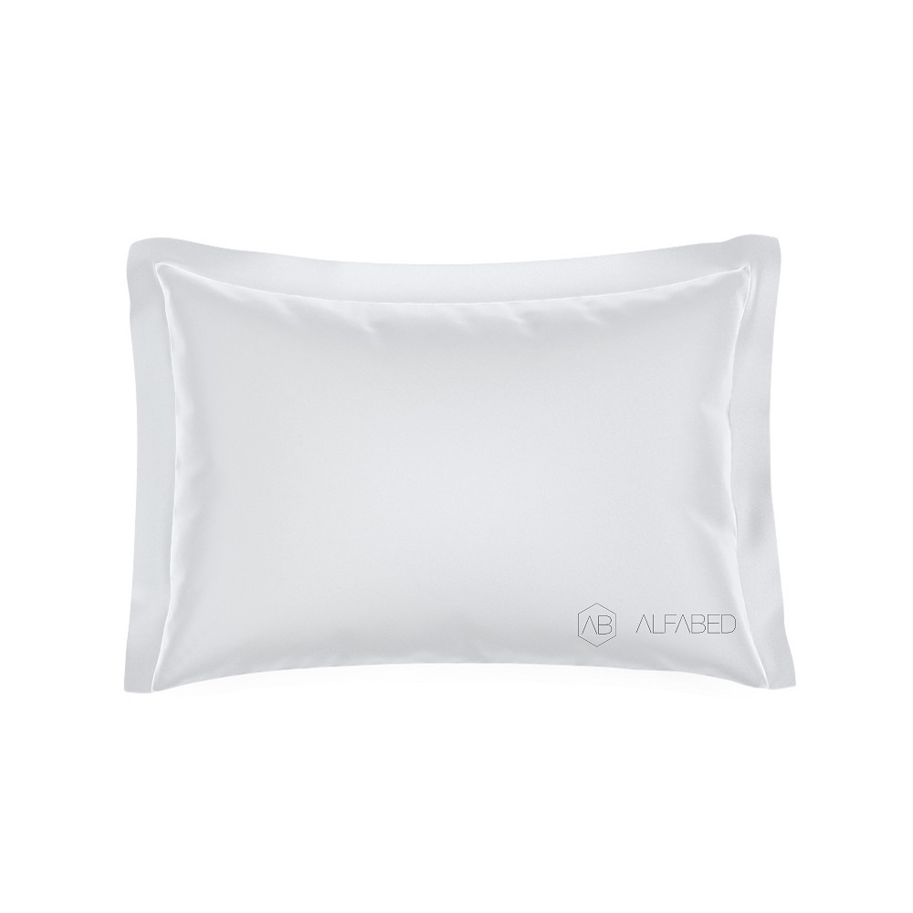 Pillow Case Premium Cotton Sateen White 5/3