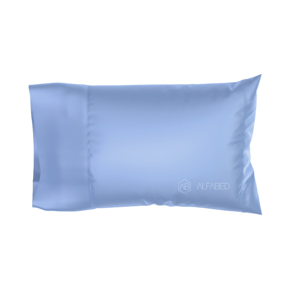 Fata de perna royal cotton sateen bright blue hotel h 4 0