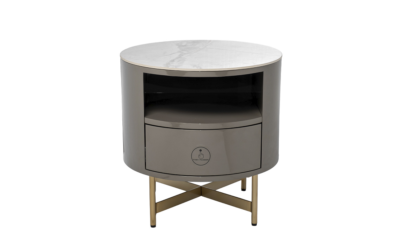 Тумбочка св.бежевая 45*45*46.5см 40AD-00055