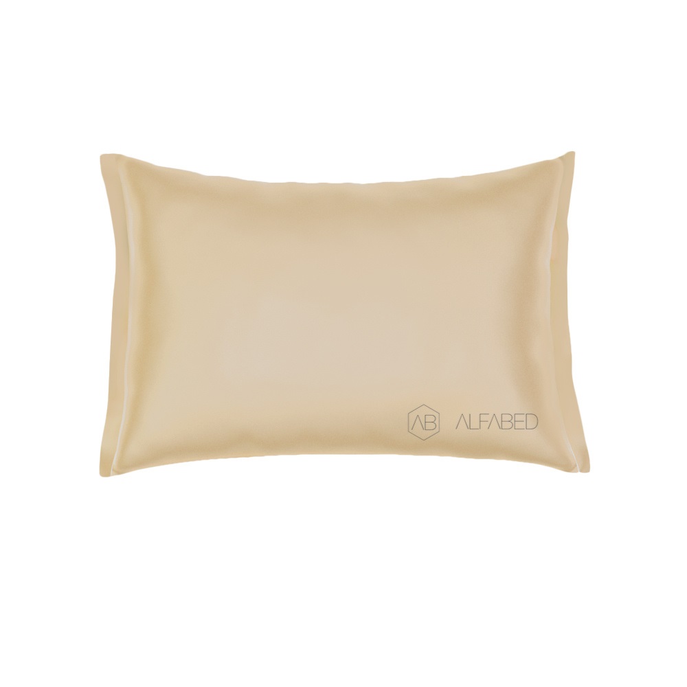 Pillow Case Premium Cotton Sateen Sand 3/2