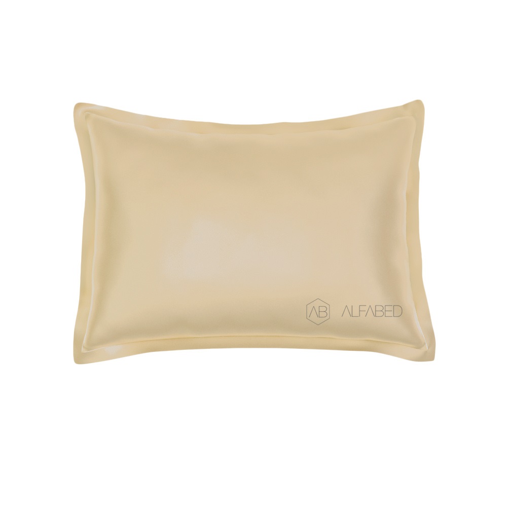 Pillow Case Premium Cotton Sateen Sand 3/4