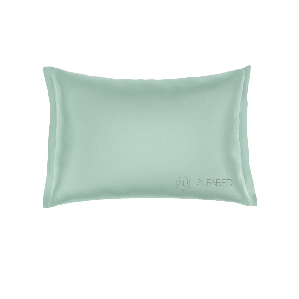 Pillow Case Royal Cotton Sateen Aquamarine 3/2