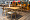 Cтол Лиссабон 180*80 см массив дуба, тон терра для кафе, ресторана, дома, кухни 2226696