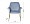 Кресло велюр серо-голубой 30C-1127-Z LBL 1343421