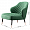 Кресло Dena зеленое 1236688