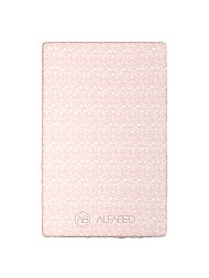 Pillow Top Fitted Sheet Lux Double Face Jacquard Modal Provance Peach H-5
